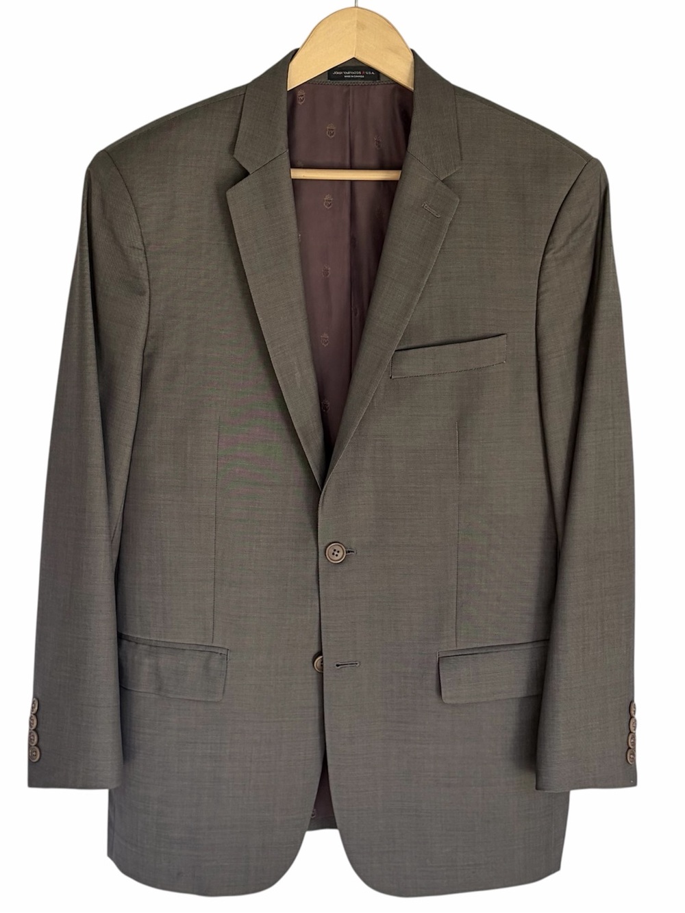 John Varvatos Star USA Sport Coat 42R Brown